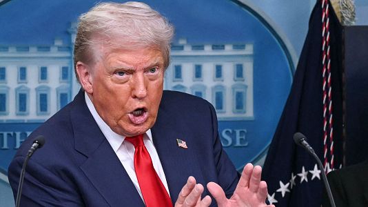 Trump ordena a Ir�n abrir "el puto estrecho" de Ormuz aunque conf�a en un acuerdo inminente