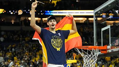 La universidad de Michigan se corona ante UConn en la final de la NCAA de la mano de un hist�rico Aday Mara