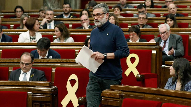 La CUP frustra la investidura de Turull en primera votación y da por concluido el 'procés' y sus alianzas