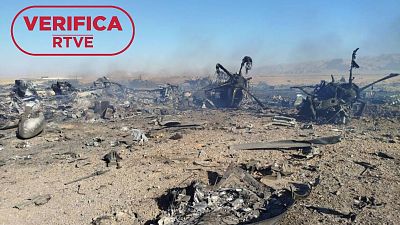 Caza F-15 derribado en Ir�n: v�deos descontextualizados y fotos creadas con IA