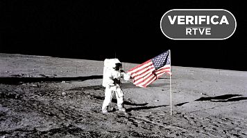 Bulos sobre la llegada del hombre a la Luna en 1969