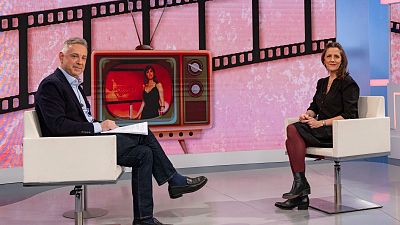 La psic�loga, sex�loga, actriz y presentadora Lorena Berd�n, este viernes en 'Plano general'