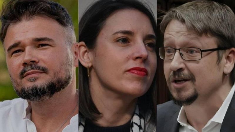 Rufián y Montero buscan lanzar nuevas propuestas para reconfigurar el espacio político de la izquierda