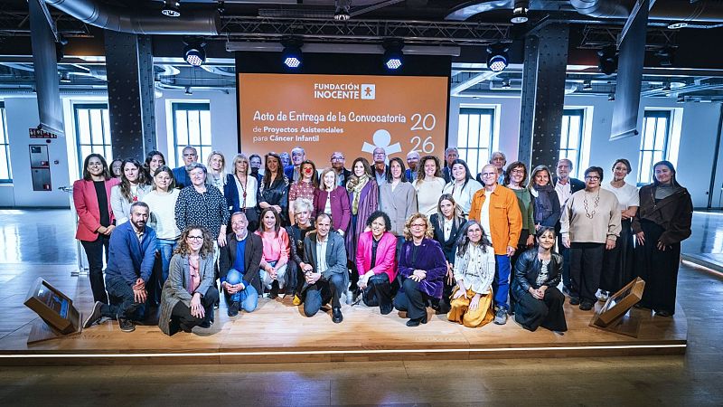 La Fundación Inocente entrega la primera parte de la recaudación de la Gala de La 1