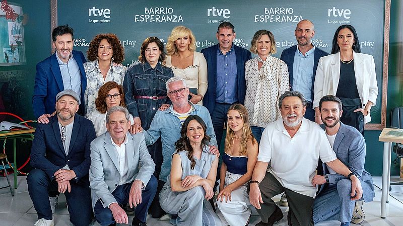 RTVE presenta 'Barrio Esperanza', la nueva comedia de La 1 ambientada en un colegio público