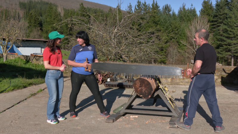 Descubre los «herri kirolak» con su estrella, Garbiñe López de Uralde