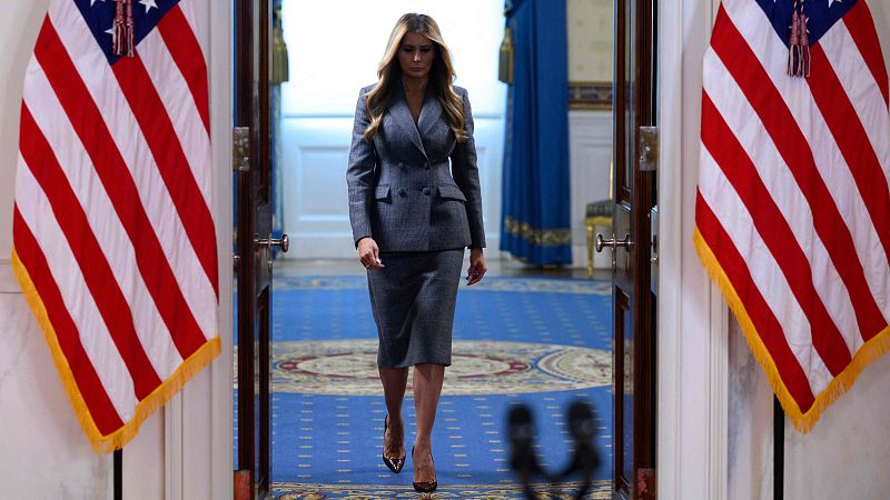Melania Trump niega cualquier v�nculo con Epstein y exige el fin de las "mentiras"