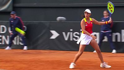 Eslovenia iguala la eliminatoria de la BJK Cup: Leyre Romero cae ante Erjavec