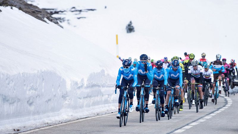 Pantano gana en Vielha y Valverde mantiene el orden