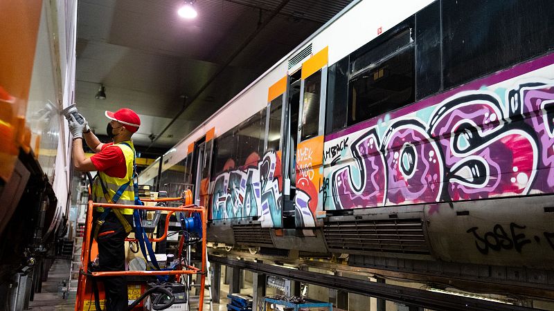 El Govern endurir� les multes contra els grafitis als trens fins als 900.000 euros