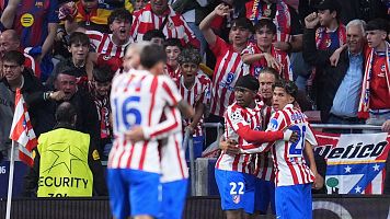 Lookman ha sido el autor del gol decisivo ante el Barcelona.