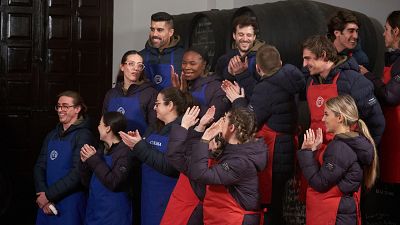 Annie se derrumba como capitana en 'MasterChef 14' y Germ�n sale al rescate: "Esa es la actitud que funciona"