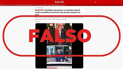 El cient�fico Mariano Barbacid no promociona un producto para tratar la p�rdida de memoria en RTVE