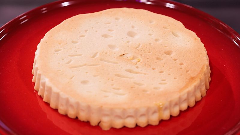 Receta de tarta invertida de limón y chocolate blanco de Chambo en MasterChef 14