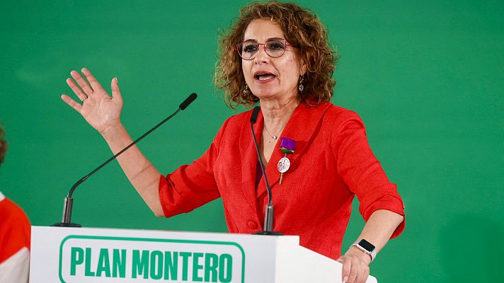 La secretaria general del PSOE-A y candidata a la Presidencia de la Junta de Andaluc�a, Mar�a Jes�s Montero