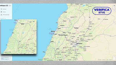 Apple Maps oculta pueblos de L�bano desde antes de la guerra y no aclara por qu�