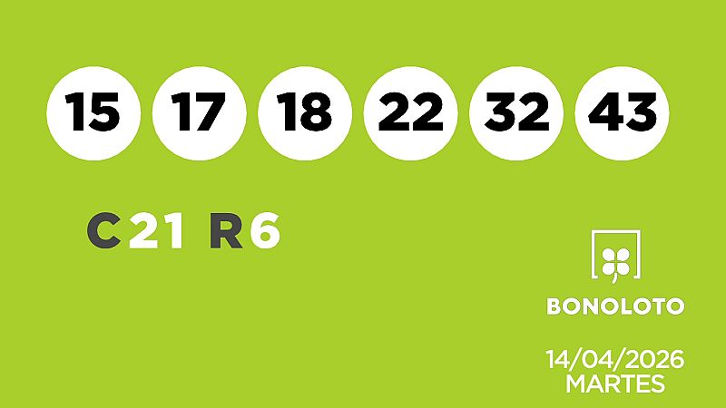 Sorteo de la BonoLoto y Euromillones del martes 14 de abril