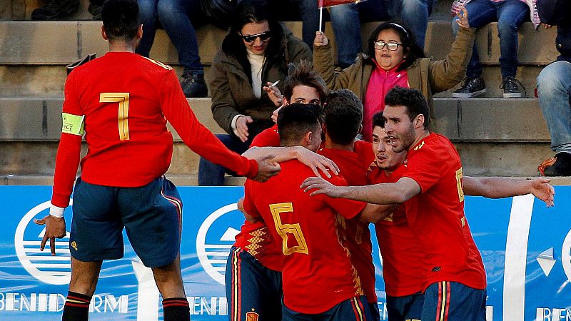 España vence a Bélgica y se jugará el pase al Europeo ante Francia