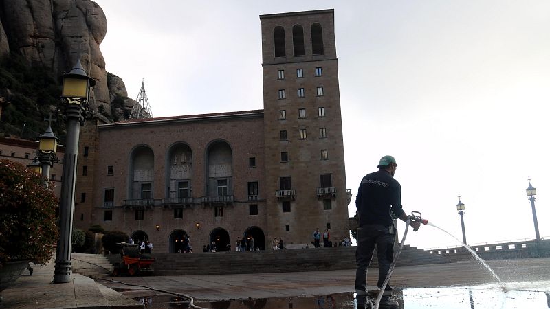 Montserrat impulsa un projecte per prevenir inundacions al monestir