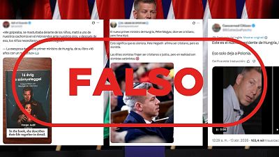 Un libro que no existe, un v�deo ultrafalso y otros bulos contra P�ter Magyar, el ganador de las elecciones de Hungr�a