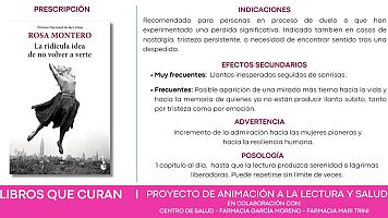 Receta del libro de Rosa Montero 'La rid�cula idea de no volver a verte'