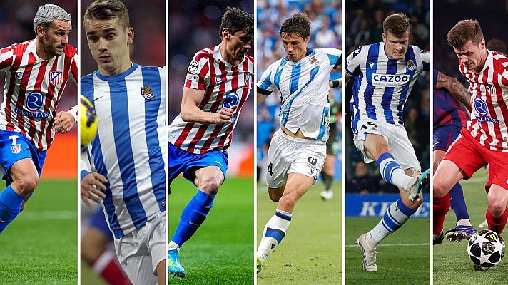 Griezmann, Le Normand y Sorloth se reencuentran con su pasado en la final de Copa entre Al�tico y Real Sociedad