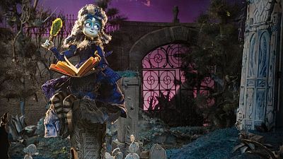 Detalle del cartel de 'Frankelda'