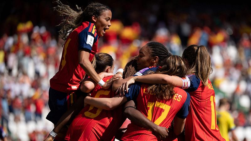 España se resarce con una manita a Ucrania