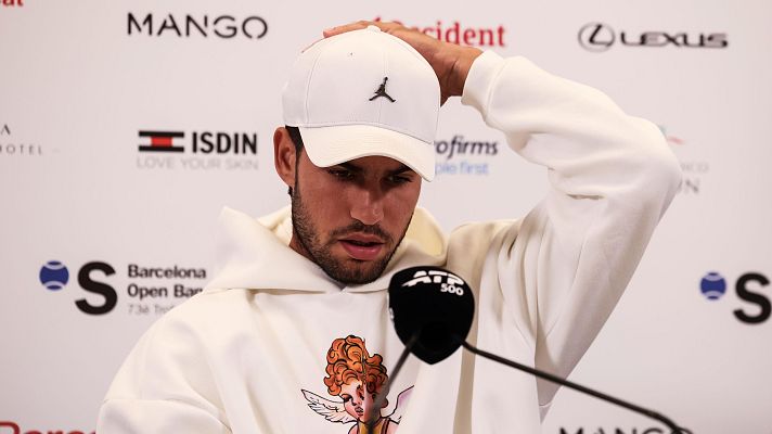 Carlos Alcaraz no estr� en el Mutua Madrid Open