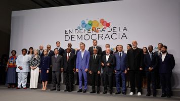 El presidente de Brasil, Luiz Inacio Lula da Silva, y el presidente del Gobierno de Espa�a, Pedro S�nchez.
