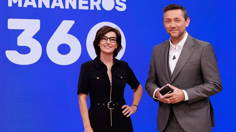 'Mañaneros 360' celebra su primer año imparable en La 1, con Adela González y Javier Ruiz