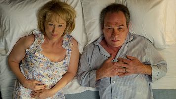 Meryl Streep y Tommy Lee Jones en Si de verdad me quieres