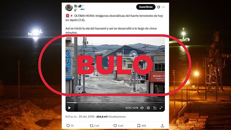 No son im�genes del terremoto del 20 de abril en Jap�n, es un v�deo de 2011