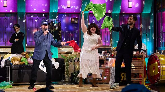 Leonardo Dant�s, Lalachus y David Broncano en La Revuelta 22/4/26