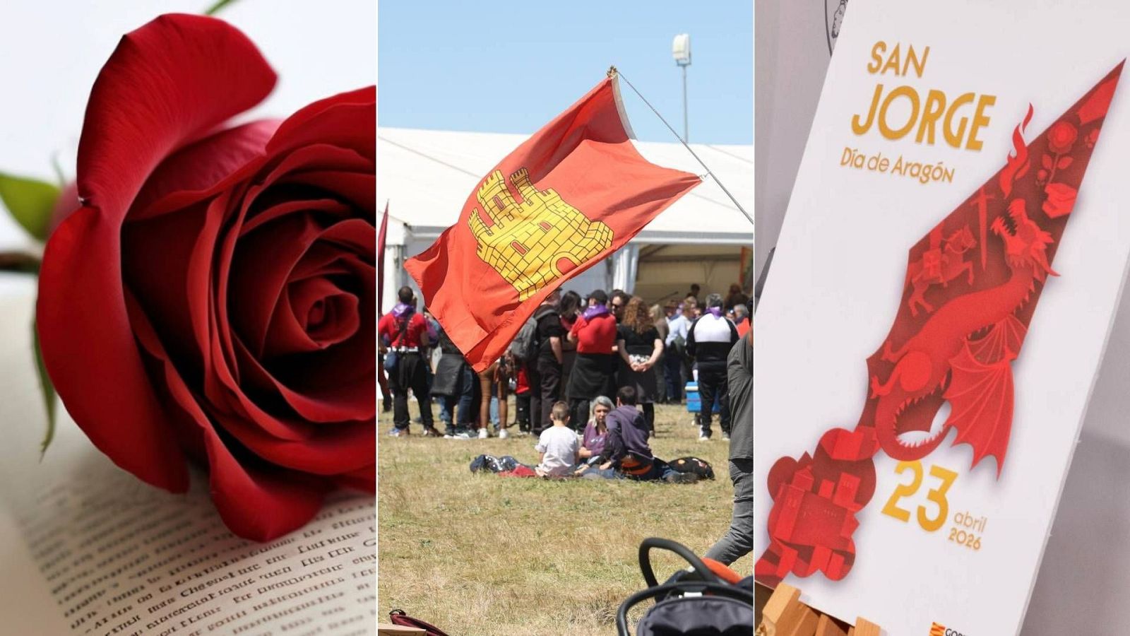 De San Jorge a Villalar, pasando por Sant Jordi: el por qué de la fiesta del 23 de abril en Cataluña, Aragón y Castilla y León - Informativo 24h | Ver