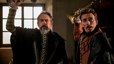 Cervantes, Lope de Vega y otros escritores, estrellas de televisión gracias a 'El Ministerio del Tiempo'