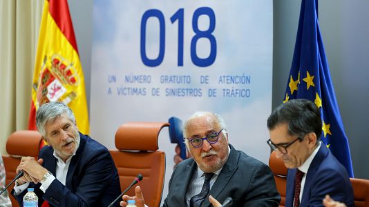 Presentaci�n del tel�fono 018 de atenci�n a v�ctimas de tr�fico