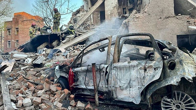 Al menos siete muertos en Ucrania por ataques nocturnos lanzados por Rusia