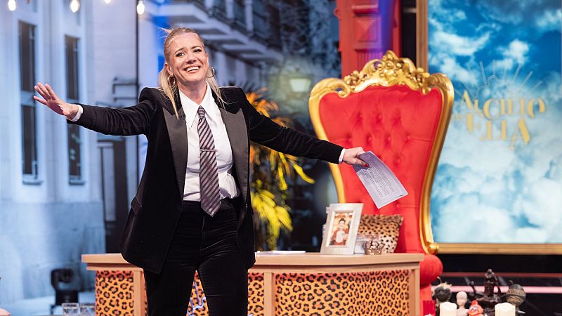 Henar �lvarez, durante el mon�logo en 'Al cielo con ella'