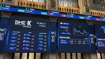El Ibex 35 cae ante la avalancha de resultados empresariales