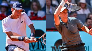 Rafa J�dar - Jannik Sinner: hora y d�nde ver hoy el partido de tenis del Mutua Madrid Open 2026