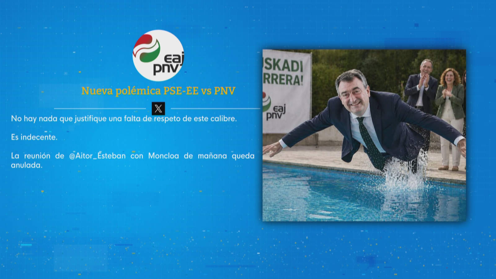 PNV y PSOE tratan de reconducir sus relaciones | RTVE Play - Ver ahora