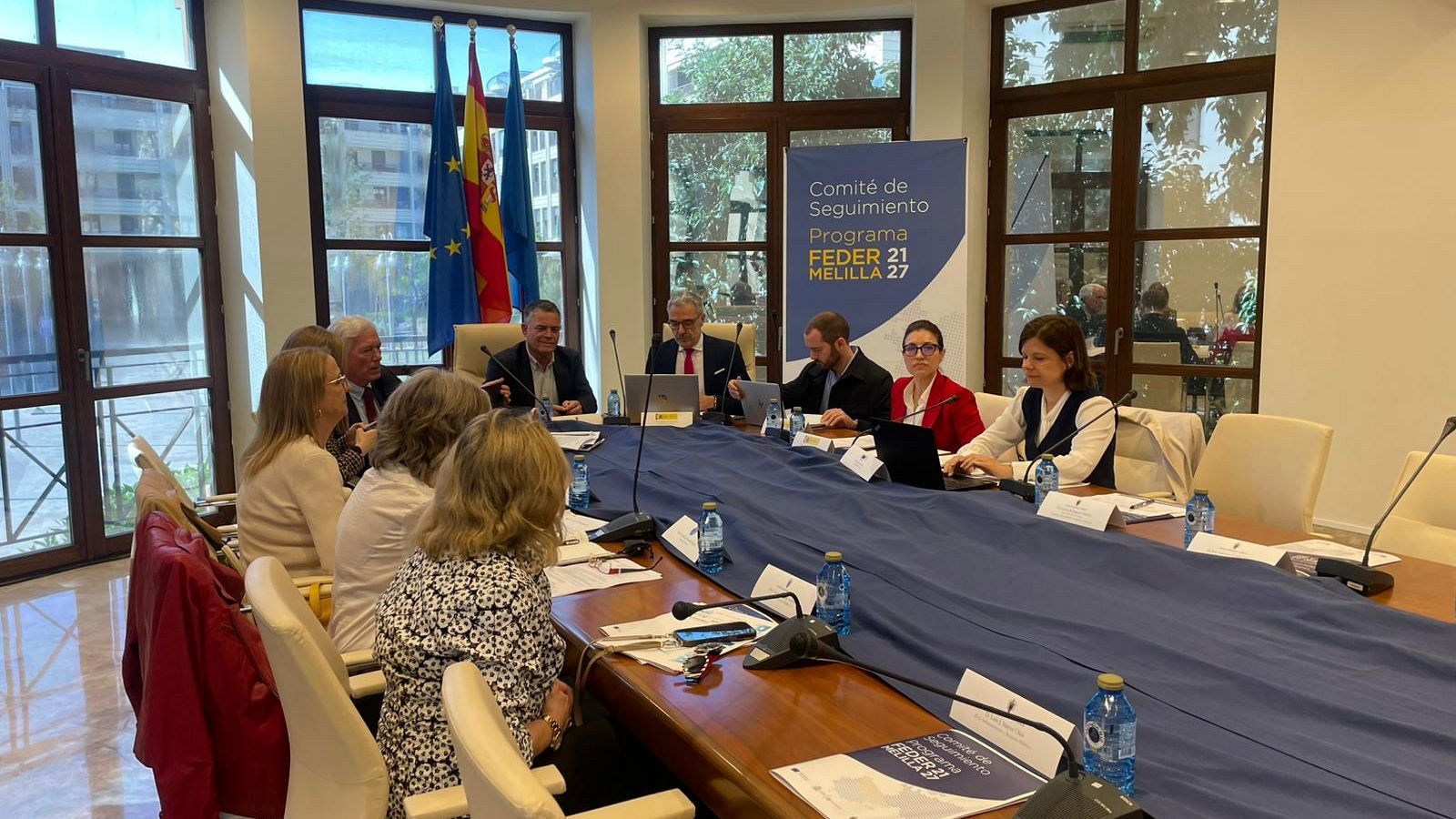 Reunión del comité de seguimiento del Programa FEDER de Melilla 2021-2027 | RTVE Melilla | Ver