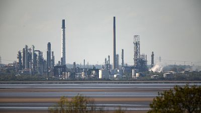 Imagen de una refiner�a de petr�leo