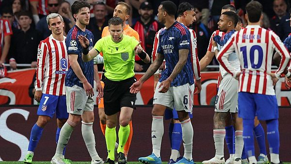 Danny Makkelie, objeto de las criticas inglesas en el Atl�tico-Arsenal