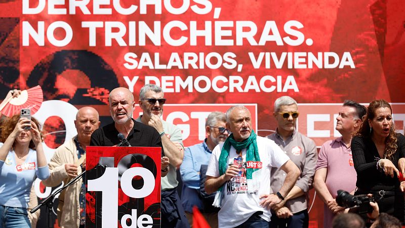 Miles de trabajadores claman por una "vivienda digna y asequible" y subidas salariales en la marcha del 1 de Mayo