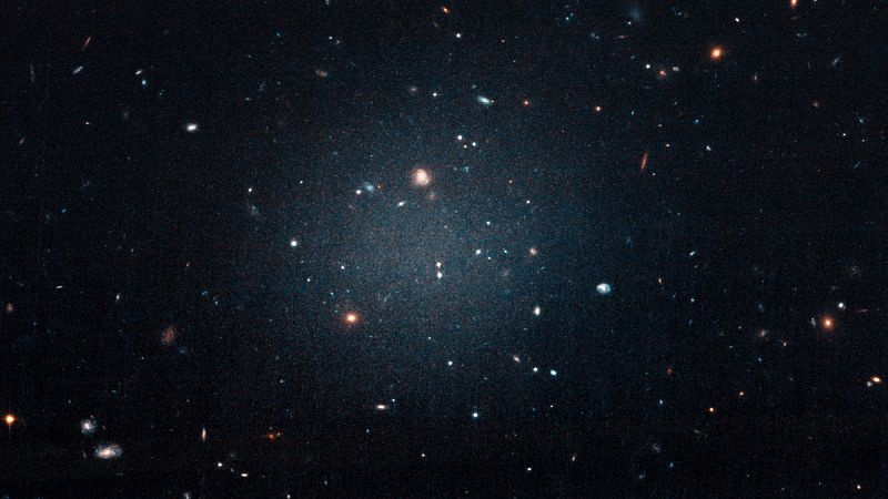 Descubierta la primera galaxia sin materia oscura