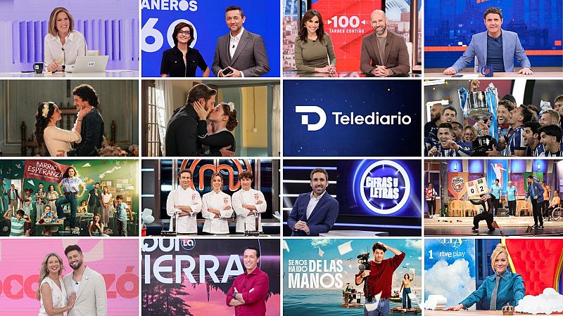 La 1 (11,6%) sube un punto, es la cadena que más crece y firma su mejor abril en 14 años