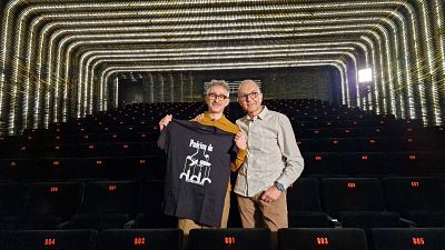 Alberto del Campo, las manos que montan a Sorogoyen, padrino de 'Días de cine'