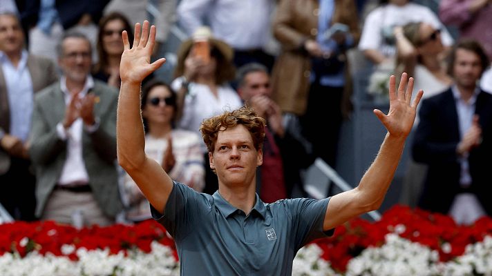 Jannik Sinner - Alexander Zverev, en directo hoy en v�deo la final del Mutua Madrid Open 2026